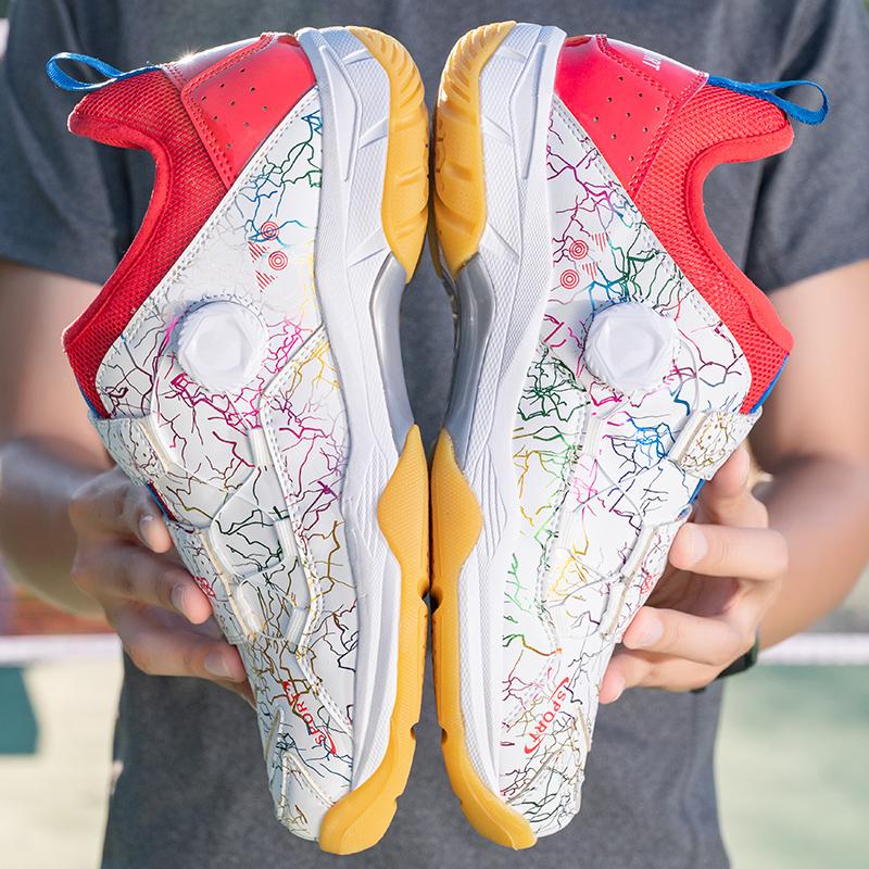 35-47  Shock-absorbing Anti-skid and Wear-resistant Outdoor Badminton Shoes Sports Training Shoes