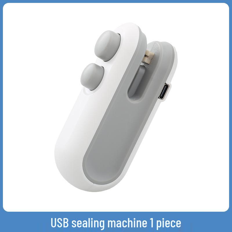 Přenosný USB mini tepelný svařovací stroj: Dvojúčelový kráječ a uzavíratel svačin