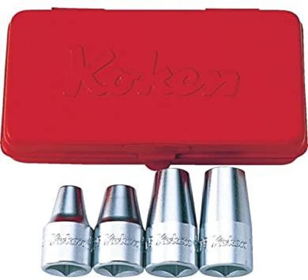 

Koken Stud Bolt Setter Set 4 Pieces 4203M 1/2(12.7mm)SQ.
