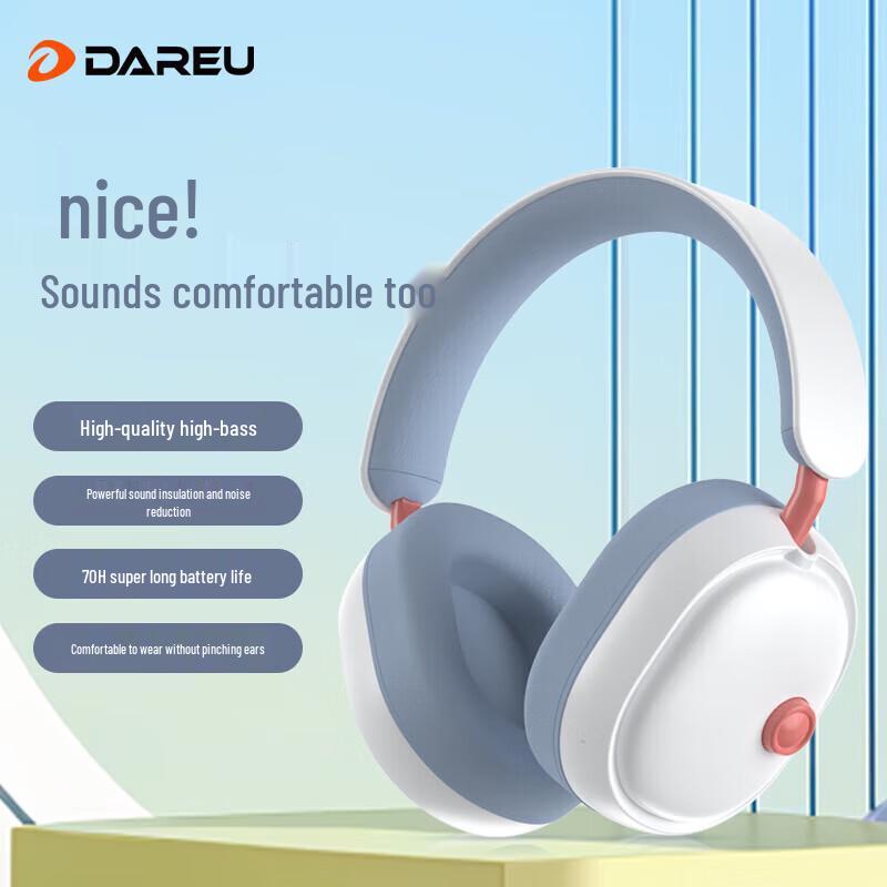 

Dareu Z001 Little Square Sugar Wireless Over-Ear Headphones