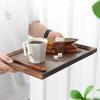 Walnut Tray Rectangular Wooden Tea Tray Mug Tray Afternoon Tea Coffee Storage Tray Solid Wooden Snack Tray