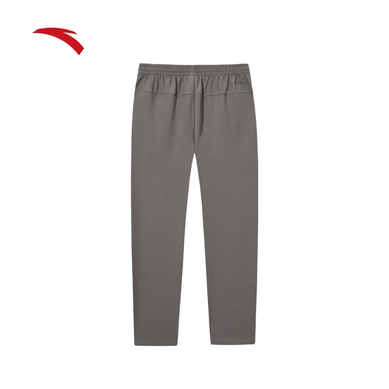 Anta Men's Water-Repellent Fleece-Lined Straight-Leg Athletic Pants