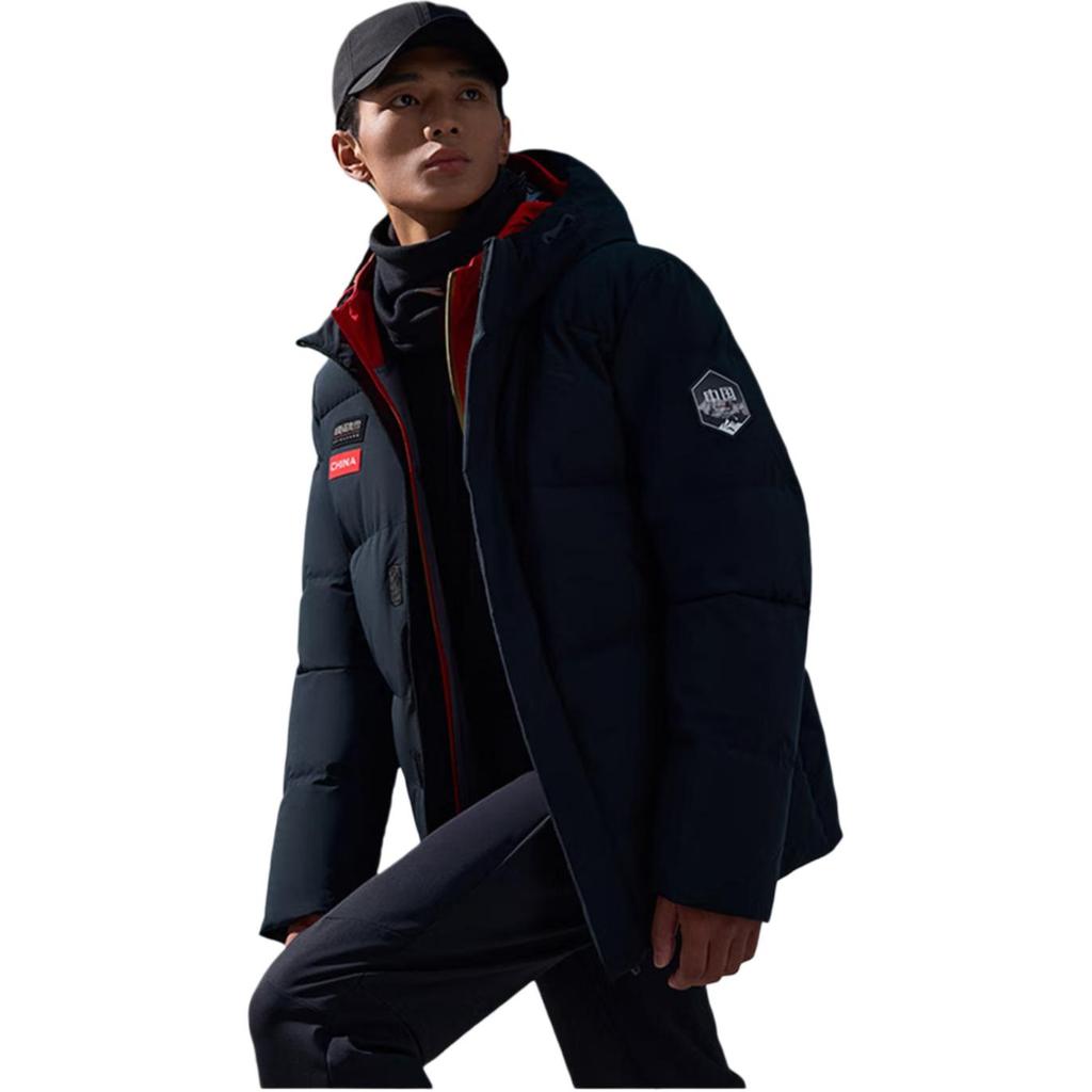 Anta Comprehensive Training Water Resistant Windproof Warm Down Jacket Men Jacket Basic-Black 152447926N-6