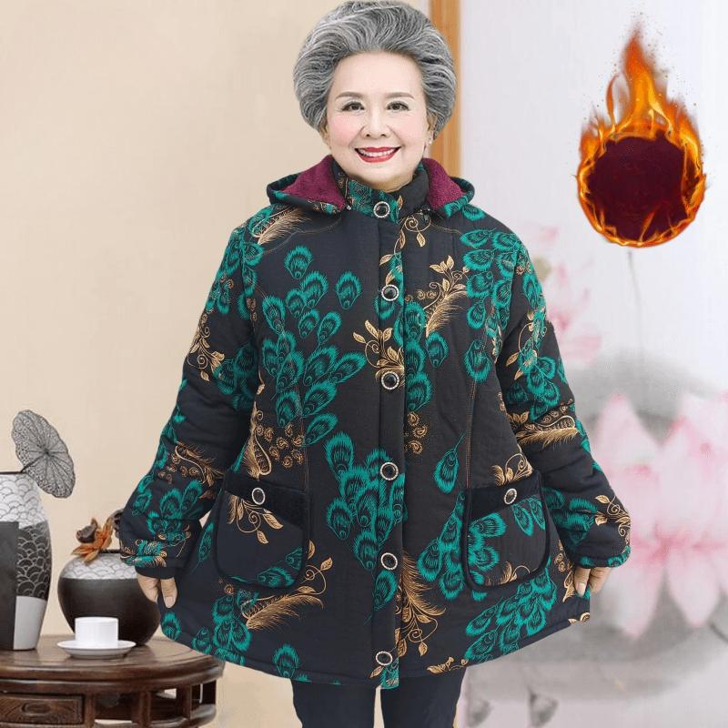 Plus Samt Baumwollgepolsterte Jacke Damen Plus Fett Plus Größe Jacke Winter Leichte Baumwollgepolsterte Jacke