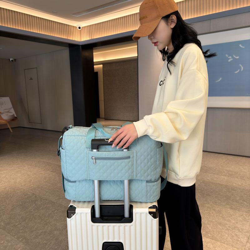 Oxford cloth travel storage bag, clothing sorting bag for clothes, student hand luggage bag, moving bag