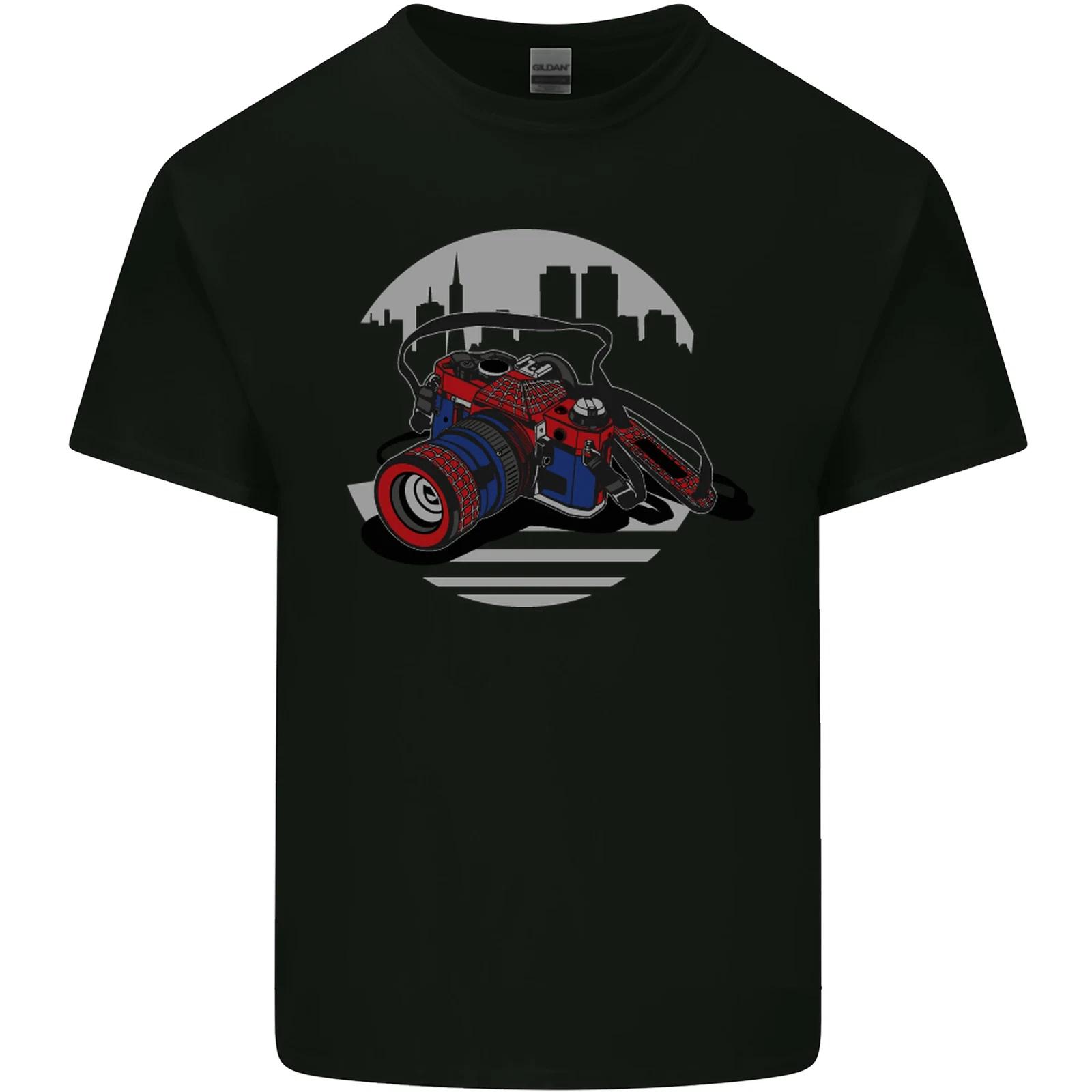 Superhero Camera Photography Photographer Kids T-Shirt Childrens 3XL