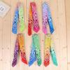 kakatrend Bandana Paisley 100% Cotton Gradient Color Adult Bandana Stylish Handkerchief Cotton Bandana Unisex Durag Large Size 55cm x 55cm