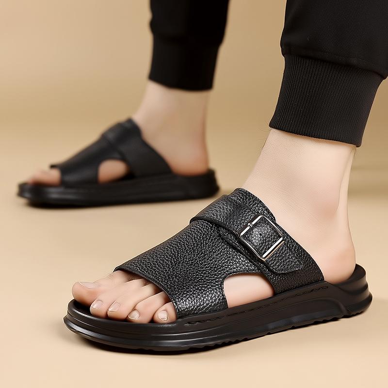 Fashion Casual Summer Men's Beach Shoes Classic Styles by Fashion Designers Comfortable Street Walking Outdoor Casual Sandals 38-44