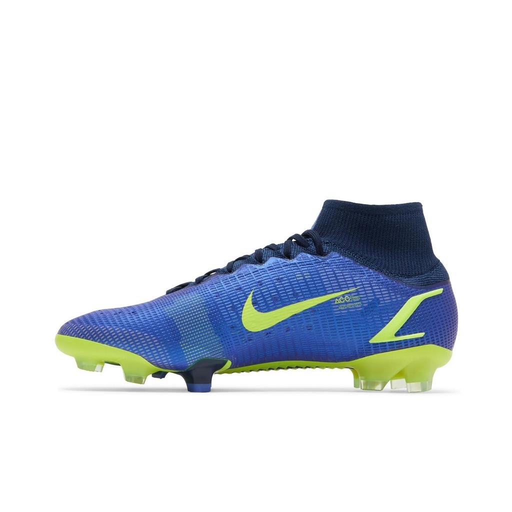 Nike Mercurial Superfly 8 Elite FG 'Recharge Pack' (Unisex) Sapphire / Blue Void / Volt Soccer Shoes CV0958 574