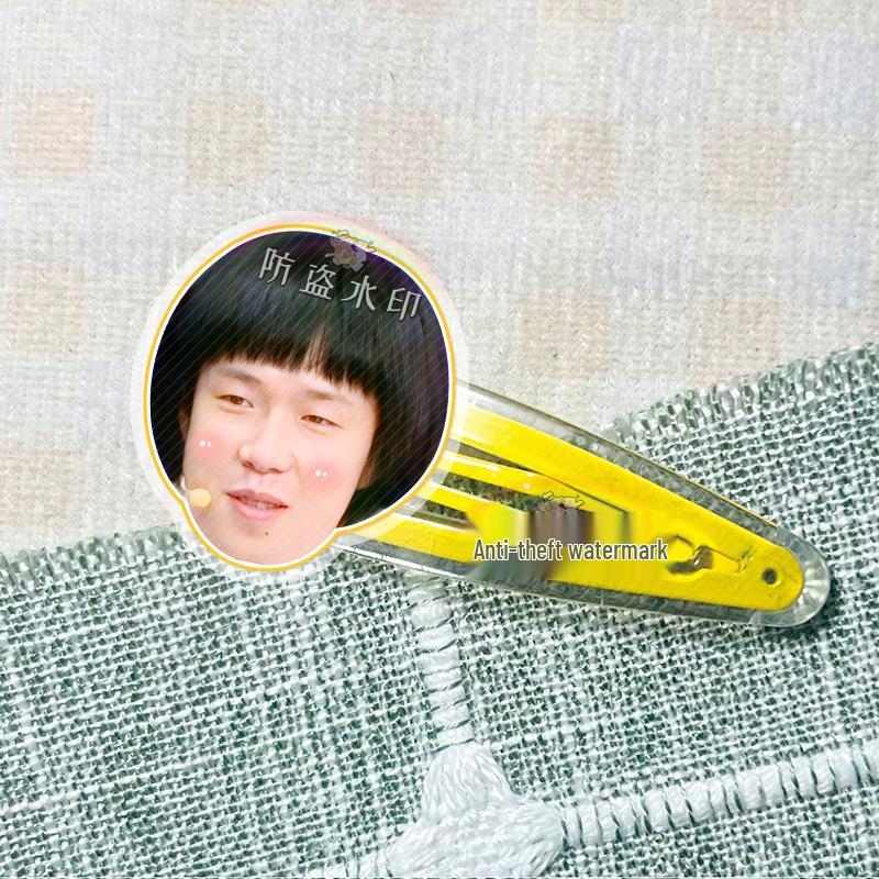 Wang Chuqin Celebrity Acrylic Hair Clip – Custom Headwear for Concert Support