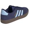 New Adidas VL COURT 3.0 Slip Resistant Abrasion Resistant Low Top Skateboard Shoes Men's Blue JP7537