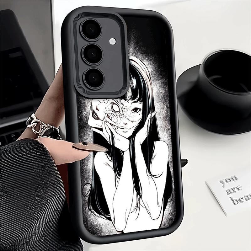 Phone Case for Samsung Galaxy A17 A16 A15 A14 A13 Japanese Horror Anime A56 A36 A26 A55 A35 A25 A54 A34 A24 A53 A33 A23 A07 A06