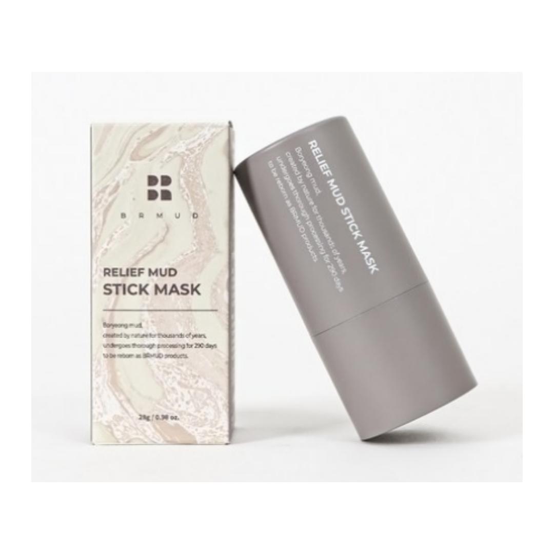 

B.R. MUD Relief Pore Care Wash‑Off Mask Stick with Boryeong Mud Extract — 28 g — 1 unit