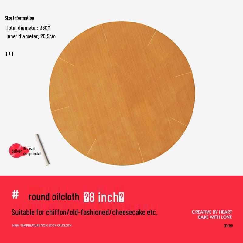 Non-Stick, Reusable, High-Temperature Baking Paper for Cakes, Household & Commercial Use