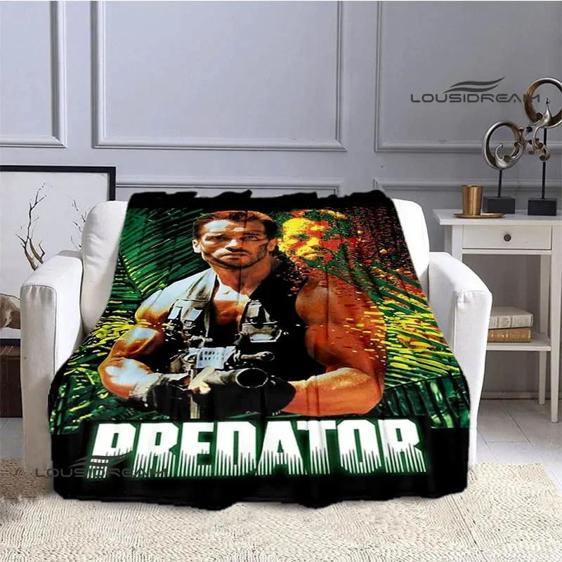 Predator 3D Printing Blanket Flannel Soft and Comfortable Home Travel Blanket warm blankets bed linings Birthday Gift