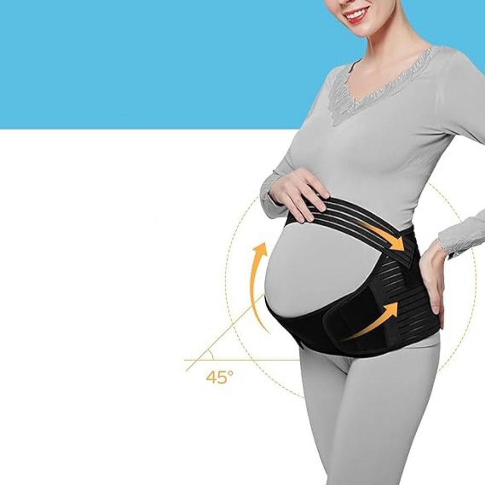 Adjustable Maternity Belly Band Breathable Women Abdominal Protector Pregnant Women Belts  Prenatal