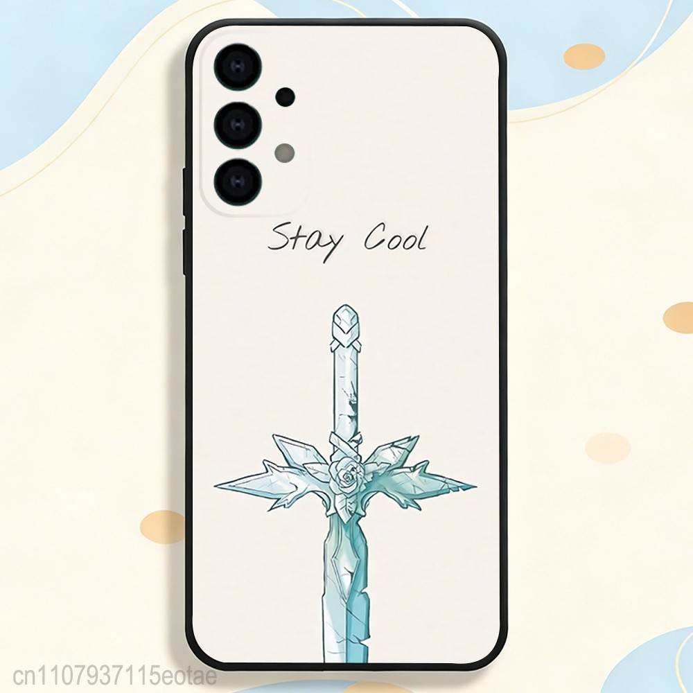 S-Sword Art Online SAO Kirigaya Phone Case Silicone Soft For Samsung S26,S25,S24,S21,S22,S23,S30,Ultra,S20,Plus,Fe,Lite