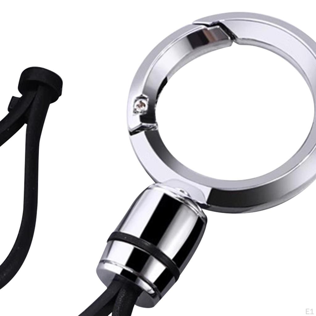 Autoschlüsselanhänger Metall Schlüsselring Universelles Zubehör Lanyard, Business Schlüsselanhänger, Motorrad