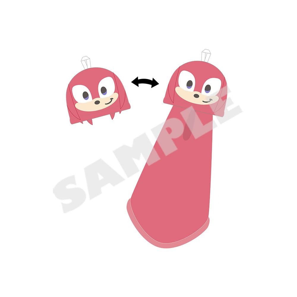 The SONIC Home Series Towel Mascot "Sonic Hedgehog" <Knuckles>
