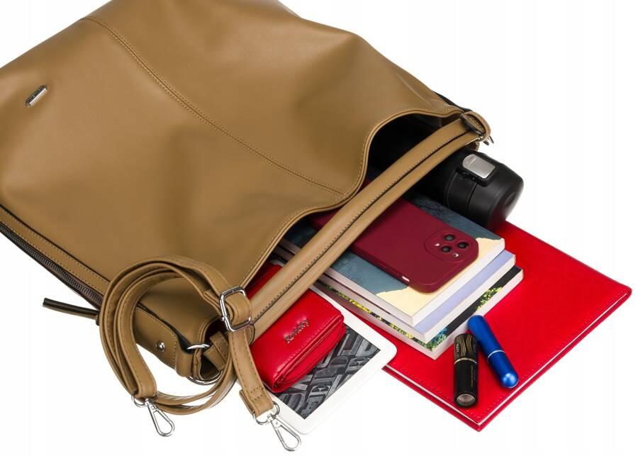 Classic Women's Shopper Bag Made of Eco-leather - Rovicky