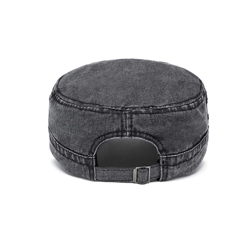 Platt hatt Herr vår sommar sportkeps utomhus solskydd solhatt