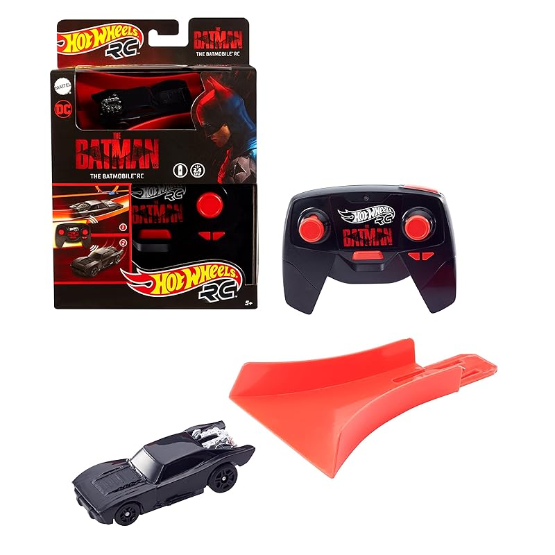

Hot Wheels Wheels) 1:64 RC - batmobile [5 years old~] HBL43 black