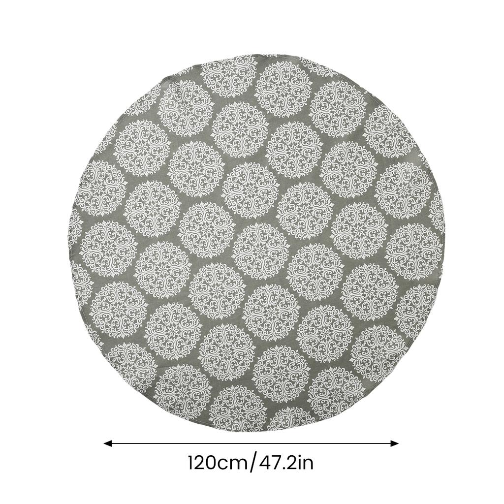 Round Tablecloth Washable Table Cloth Decorative Table Cover for Wedding Holiday Christmas Party Picnic Dining Room Table Covers