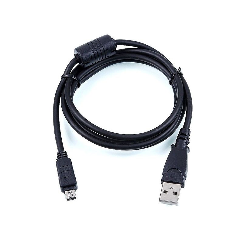 12PIN USB DC Battery Charger Data SYNC Cable Cord For Olympus Tough TG-4 X-960 camera