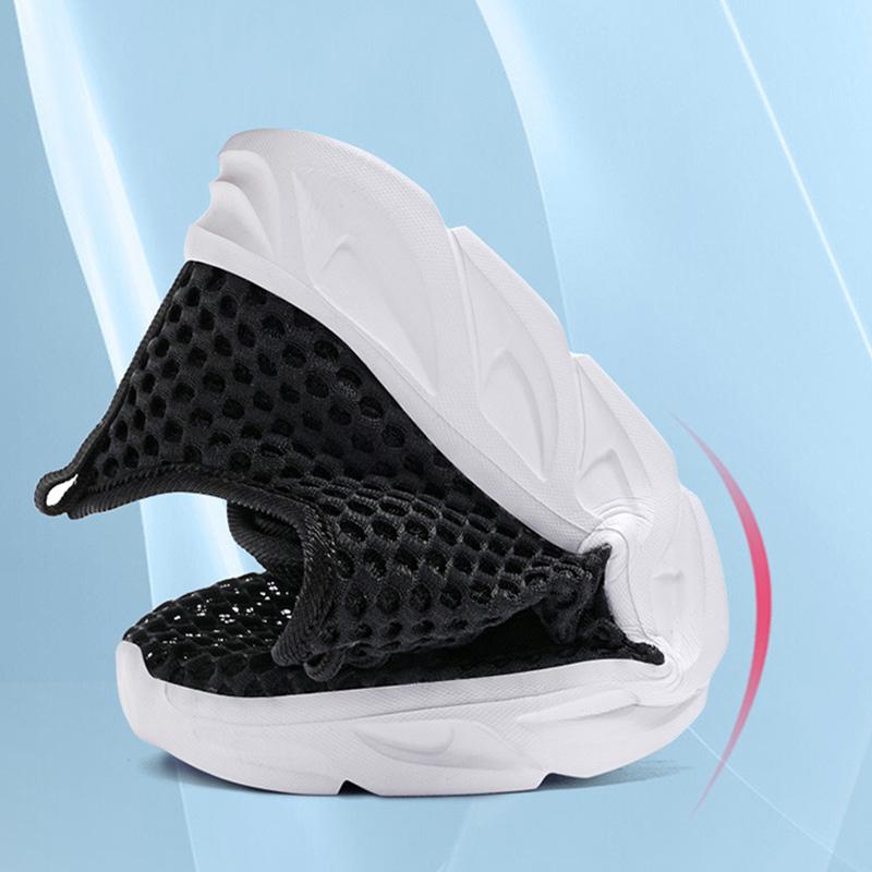 Women Leather Dance Shoes Soft Soled Middle Top Practice Dance Shoes Jazz Dance Shoes Dance Mesh Sneakers