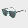 New Retro Square Frame Sunglasses 9811 – Men's Fashionable European & American Style with High-End Cellulose Acetate