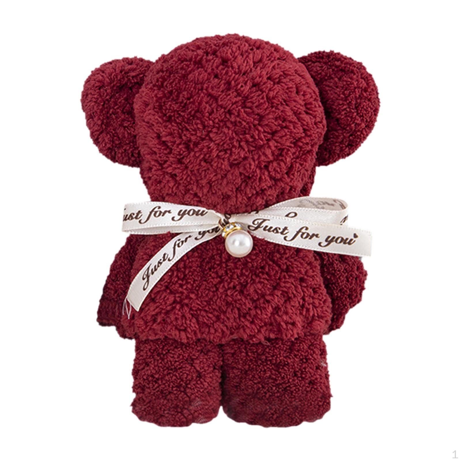 Face Towel Set for Comfort at Home Red