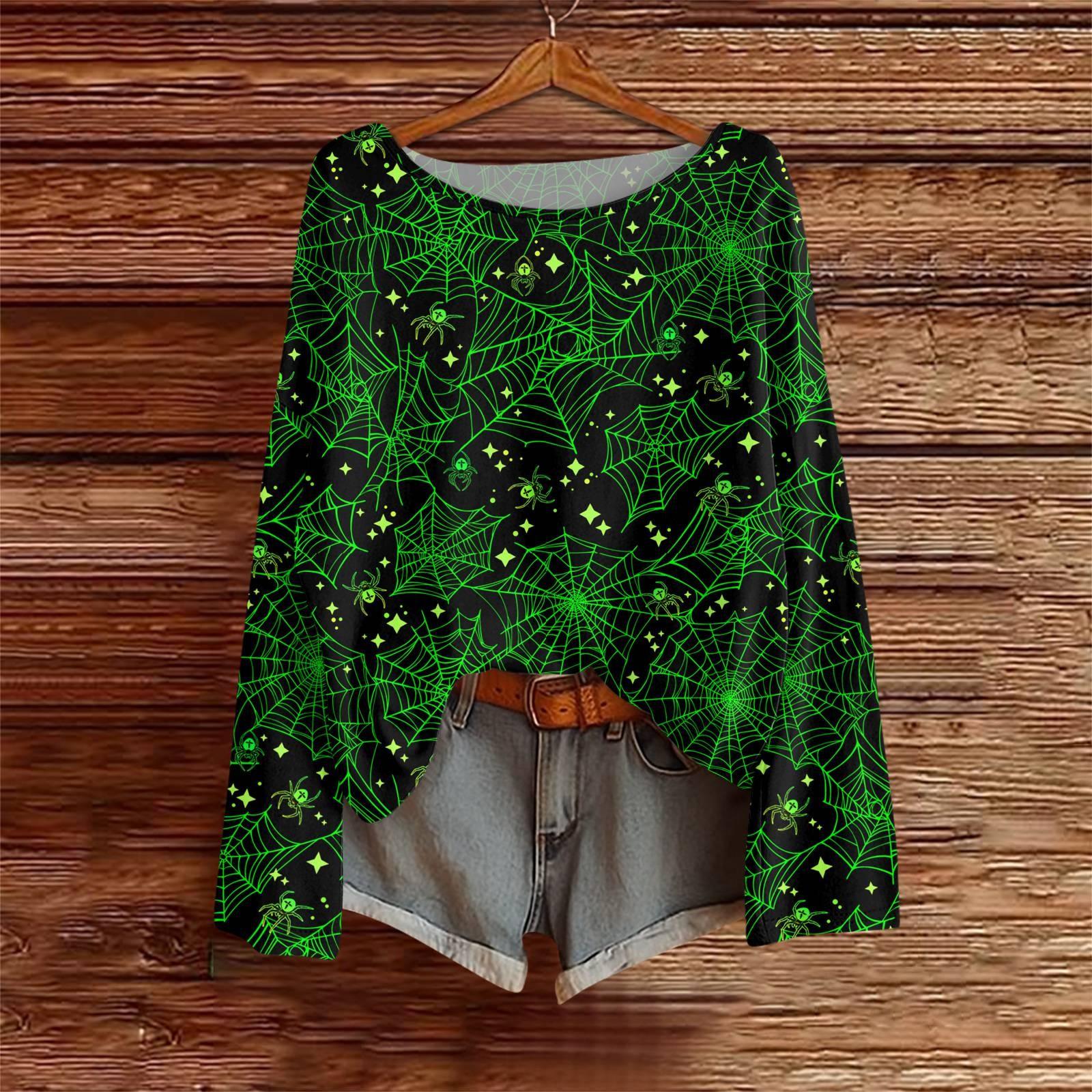 

Рубашки с длинным рукавом для женщин, футболки с принтом, блузки, повседневные базовые топы больших размеров, пуловеры L