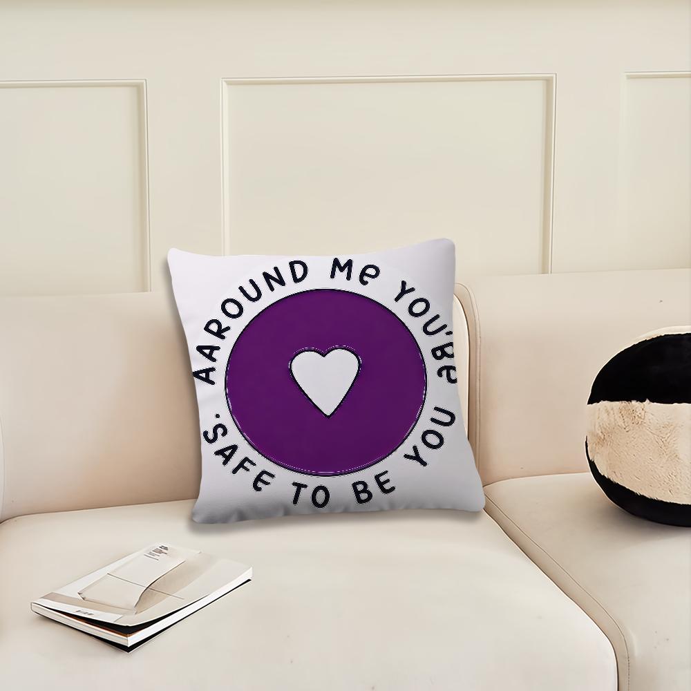 FLIXBLANY Радужное Сердце Наволочка Подушка Декор Комната Дом Диван Гостиная Офис Машина Нордическая Простота 12x12Inch