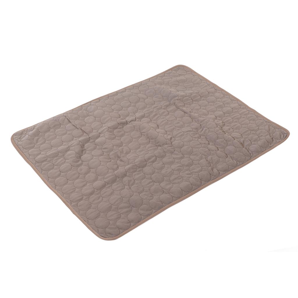 Pet Ice Pad Breathable Heat Dissipation Pad Cooling Mat Portable Dogs Cats Ice Silk Pad for Car Home