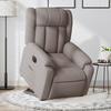 VidaXL Electric Recliner, Relaxation Chair with Adjustable Backrest and Footrest, Living Room Seat, Modern, 3205348