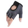 1 Pair Half Finger Gloves for Cycling Gym Fitness Anti Slip Shockproof Breathable Summer Outdoor Sports