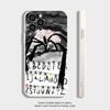 Letter Spider Case: Compatible with Apple iPhone 17PRO, 16Plus, 15, 14, 13 - Creative Soft Shell Design