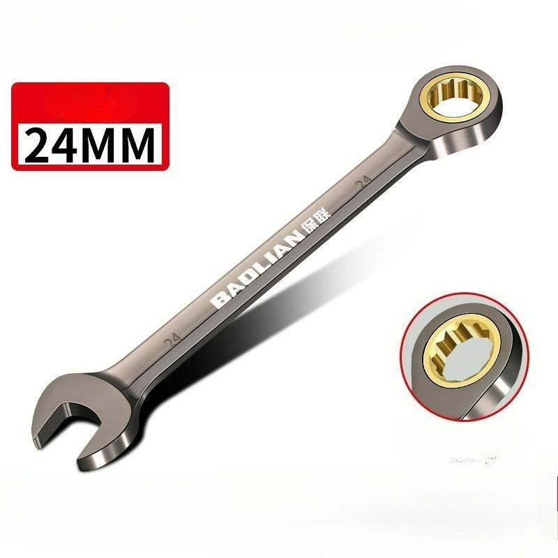 Set cheie tubulară cu clichet Torx cu efort rapid, cu capete duble pentru reparații auto