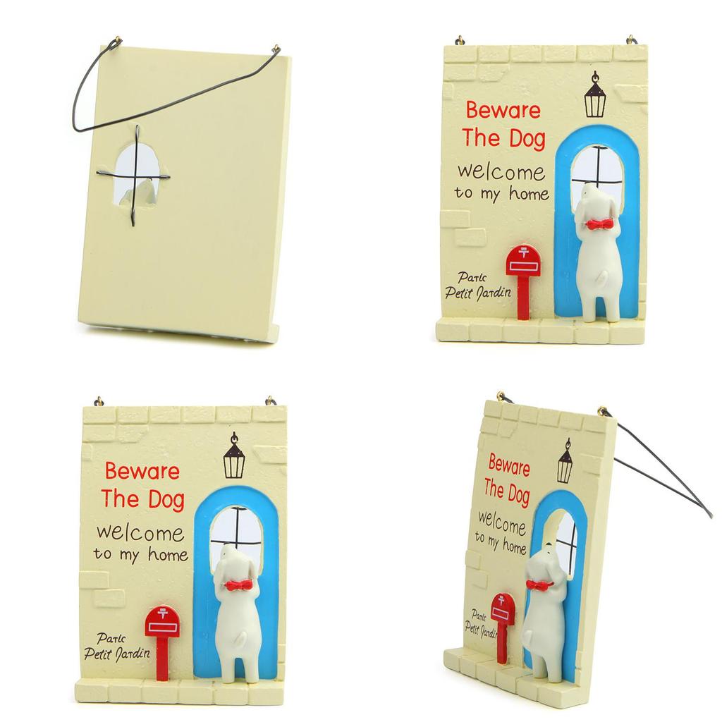 Resin Ornament Little Dog Lying On The Windowsill For Garden Decor And Succulent Plants