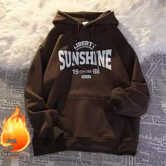 Unisex College Style Casual Hoodie - Comfortable, Trendy, and Versatile Top