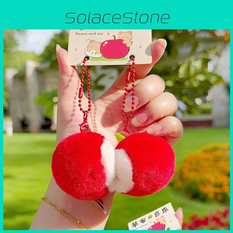 Keychain Plush Soft With Squeeze And Bear Characters For Accessories Gifts