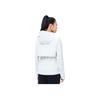 Anta Training Series Solid Color Zip-Up Hooded Long Sleeve Jacket Women jackets Gray 162337603-4