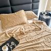 Coral Fleece Fabric Autumn Blanket with Exquisite 3D Butterflys Soft Comfortable Warm Winter Sofa Blankets Four Seasons Blanket