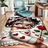 Betty Boop Pattern Rug, Indoor/Outdoor Mat, for Picnic, Gameroom, Bedroom, Office, Living Room, Home Decor Carpet, Birthday Gift