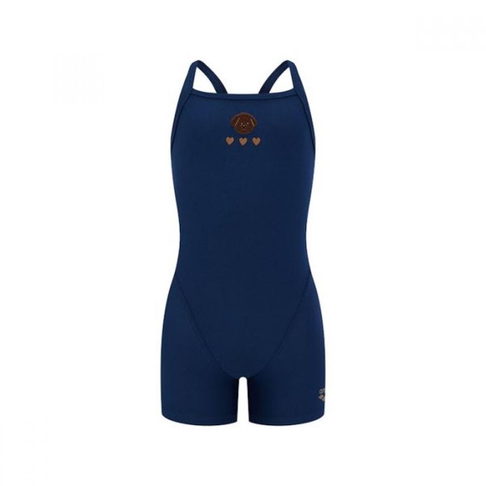 Arena Girls Curly Palm 3 4 Swim Drop Back A6sg1gl01 Nvy navy/70