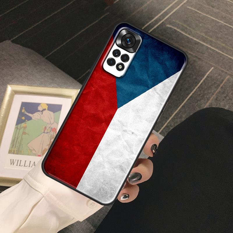 Czech Republic Czech Flag Funda For Xiaomi Redmi Note 14 Pro 9 10 11 12 13 Pro 10S 11S 12S Redmi 13C 10C 12C 14C Case
