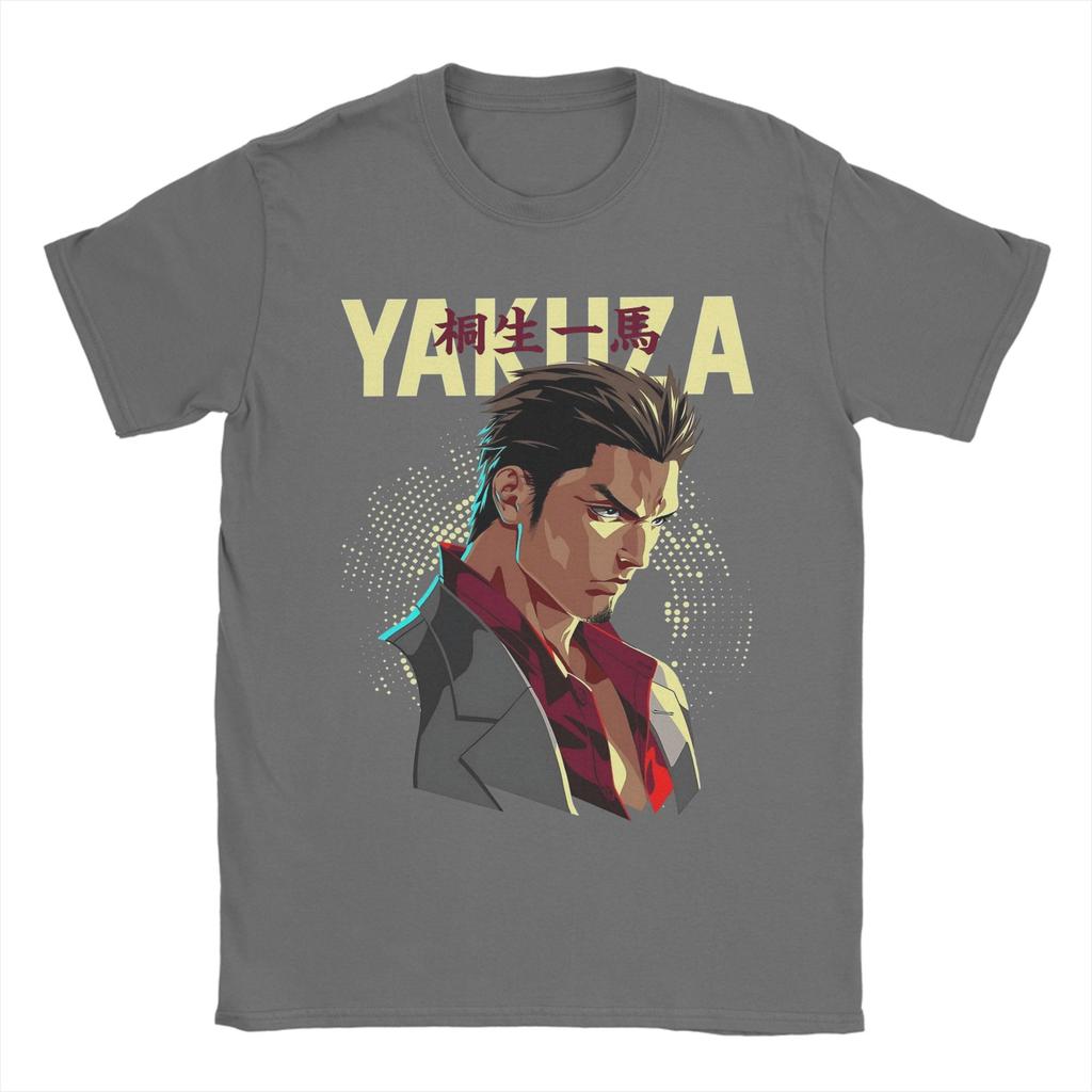 Yakuza Kiryu Dragon T Shirts for Men Cotton Awesome TShirt O Neck  Tees Short Sleeve Clothing Plus Size