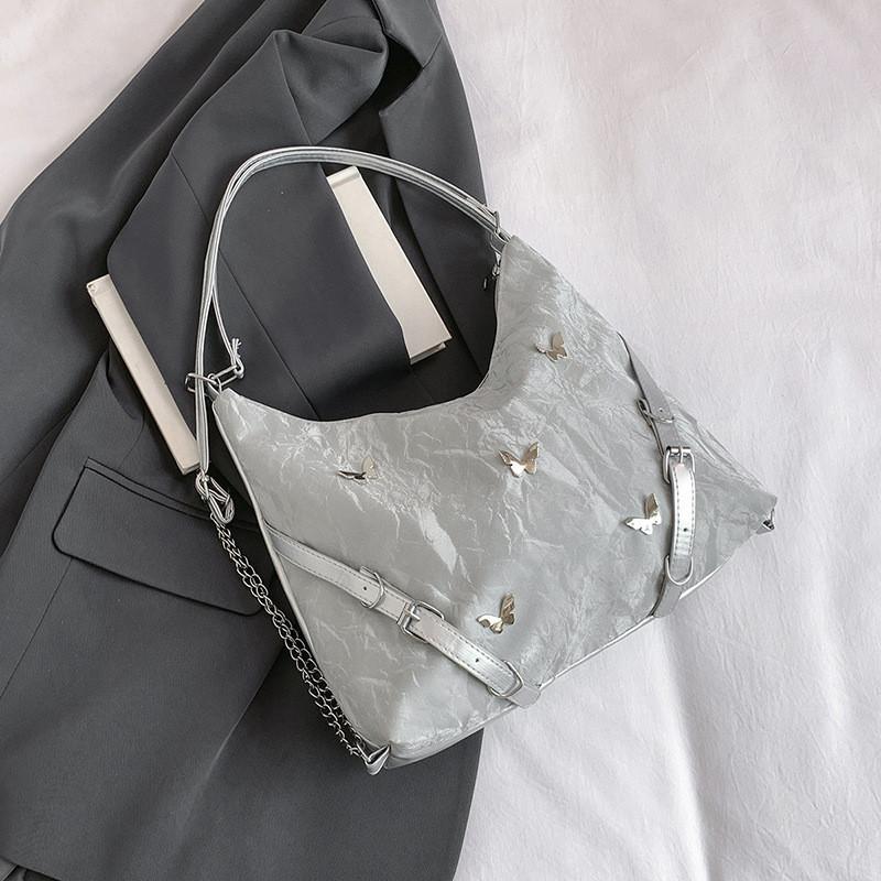 Contemporary Pu Single Shoulder Tote Bag For Women Ideal For Daily Commuting