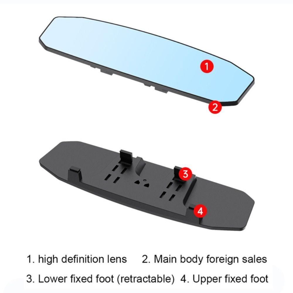 HD Car Baby Mirrors Wide Angle Center Rear View New Convex Rearview