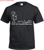 I Was Just Pulling Your Leg Funny T-Shirt Mens Womens Tees Top Joke Stick Figure Cartoon Humor Top